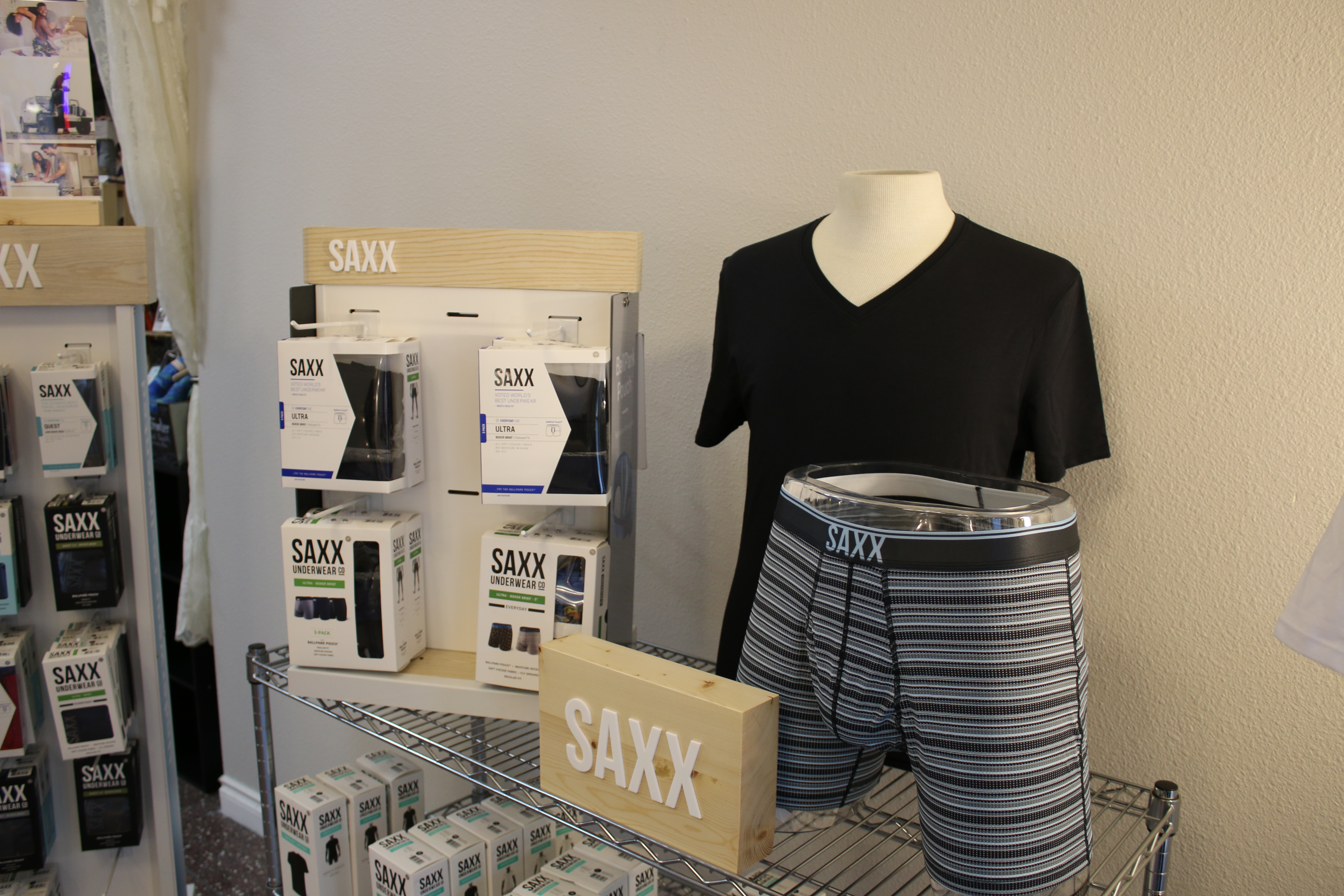 Saxx Display – Bustin' Out Boutique